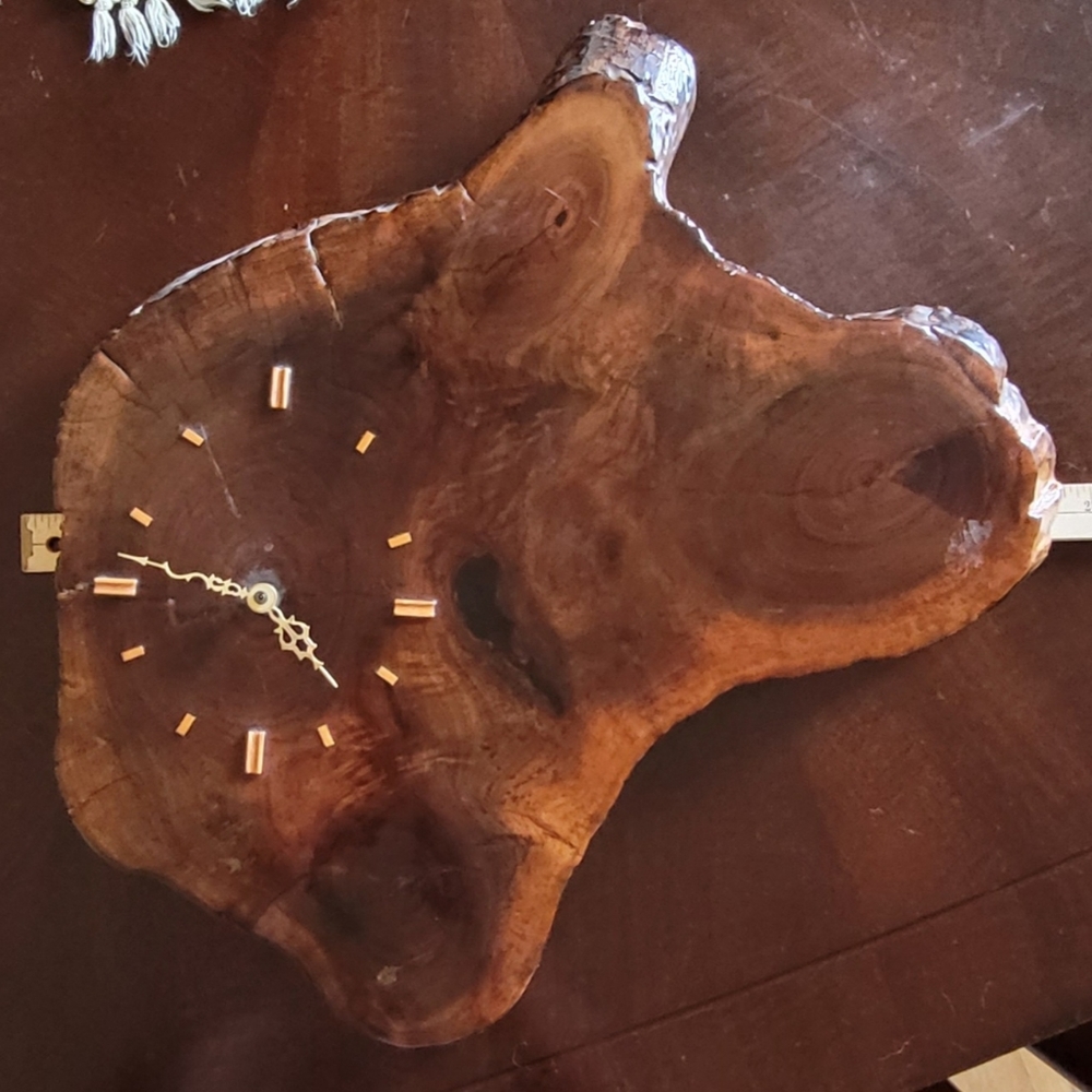 Solid Wood Clock